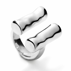 Кольцо ANI0813 SER NATURAL двойное L